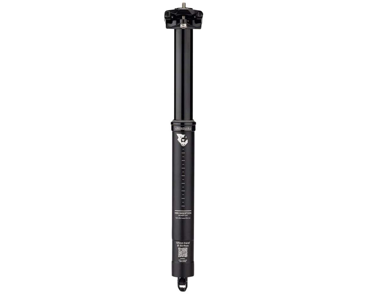 Wolf Tooth Components Resolve Dropper Seatpost (Black) (30.9mm) (363mm) (125mm)
